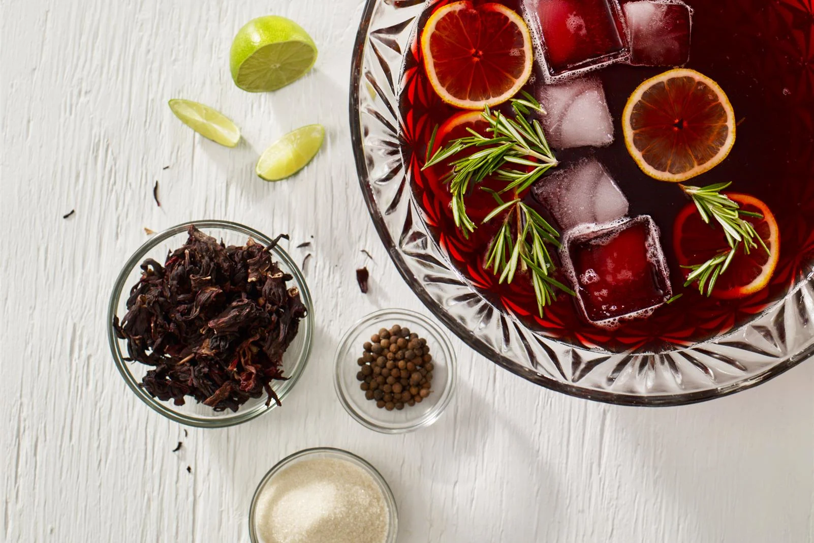 Punch à l'hibiscus