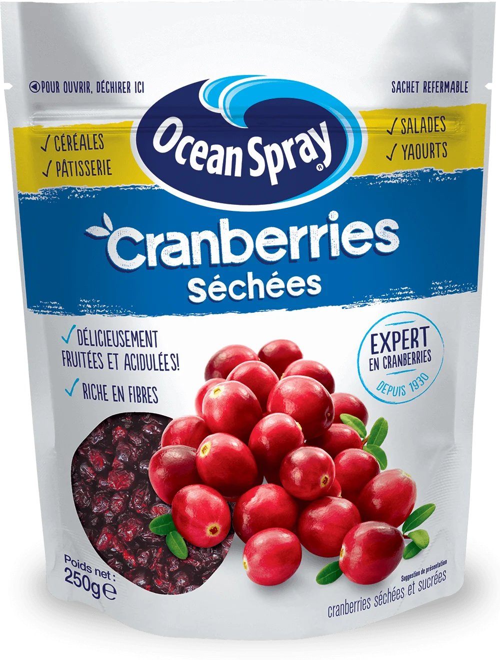 Cranberries séchées 250g
