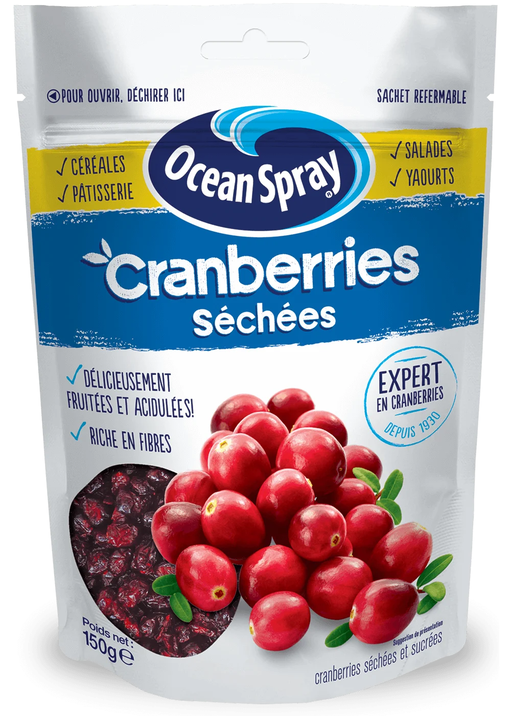 Cranberries séchées 150g