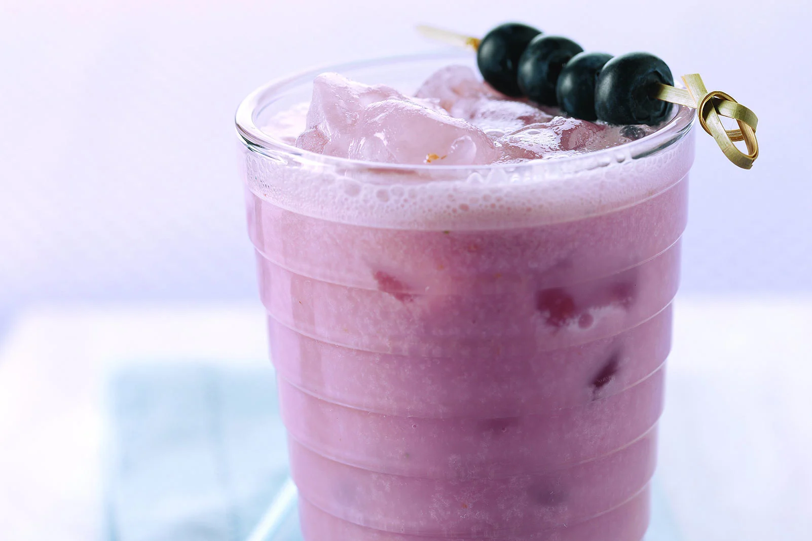 Smoothie à la Myrtille et à l'Orange